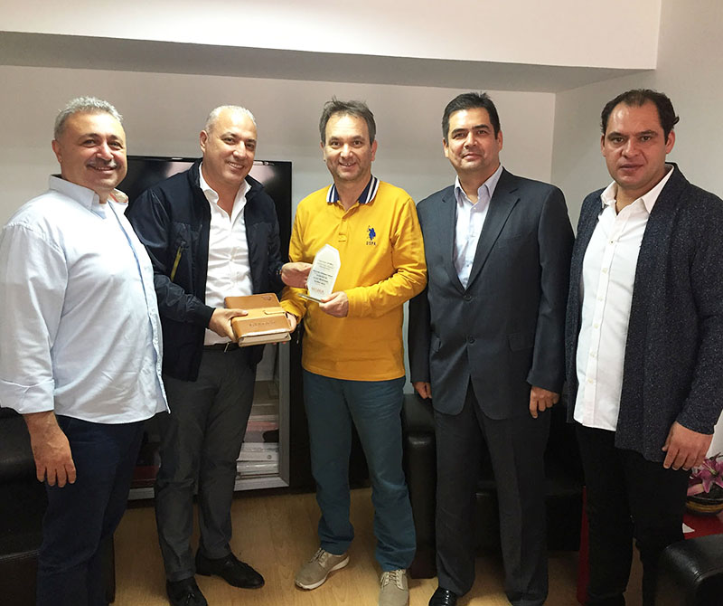 Türkiye Spor Yazarları Derneği (TSYD) İzmir Şubesi’ni Ziyaret Ettik