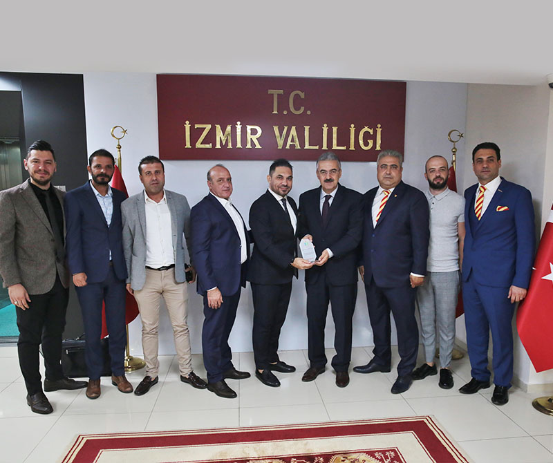 İzmir Valimiz Sayın Erol AYYILDIZ’ı Ziyaret Ettik